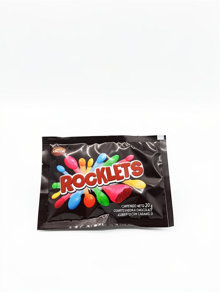 ARCOR ROCKLETS CHOCOLATE 20G