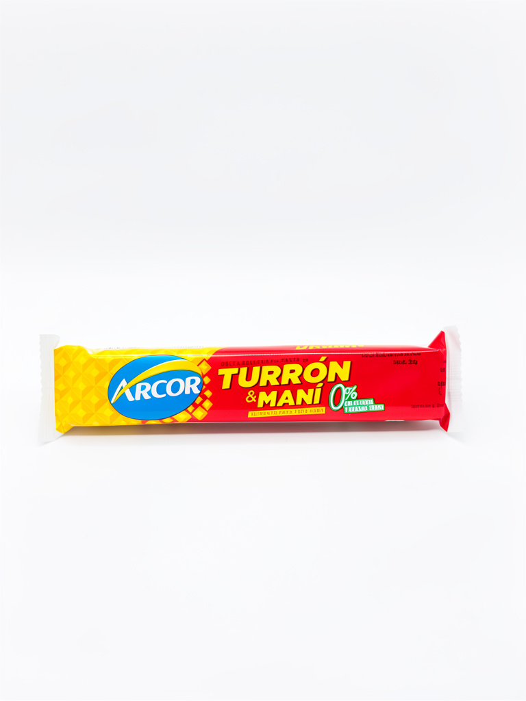 ARCOR TURRON Y MANI 25G