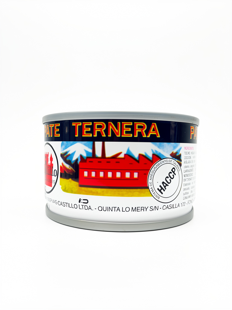 CASTILLO PATE TERNERA TARRO