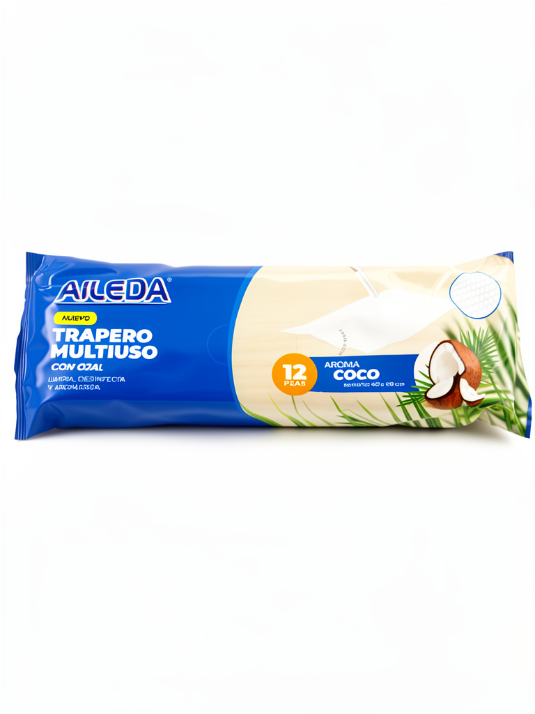 AILEDA TRAPERO HUMEDO COCO 12U