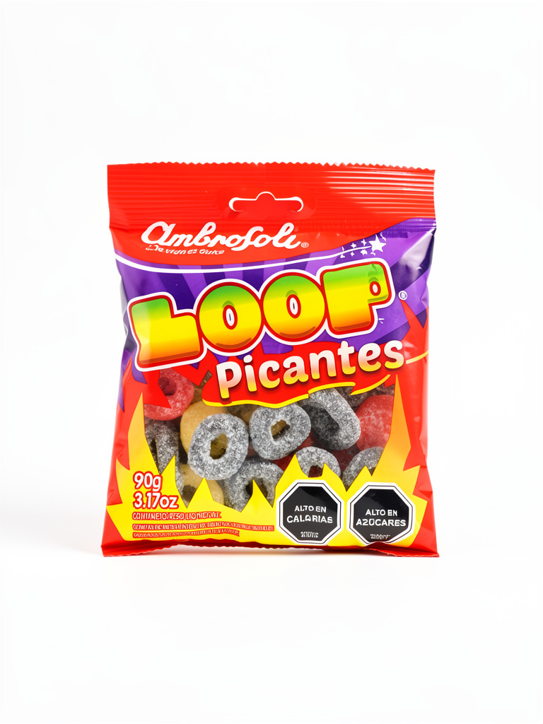 AMBROSOLI LOOP PICANTES 90G