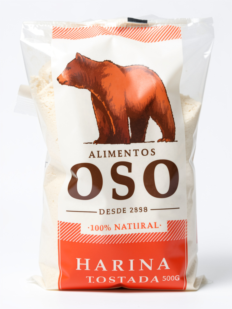 ALIMENTOS OSO HARINA TOSTADA 500G
