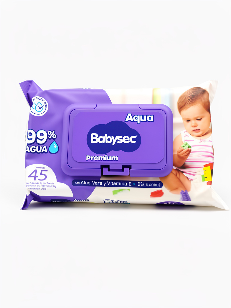 BABYSEC PREMIUM TOALLAS HUMEDAS 45U