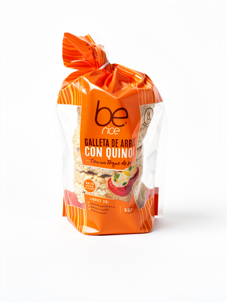 BE RICE GALLETA ARROZ QUINOA SAL