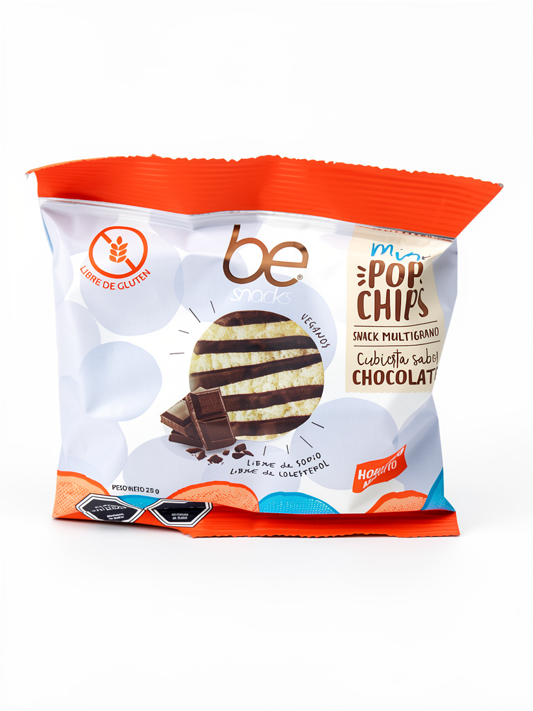 BE SNACKS POP CHIPS CHOCOLATE