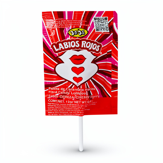 PALETA LABIOS ROJOS