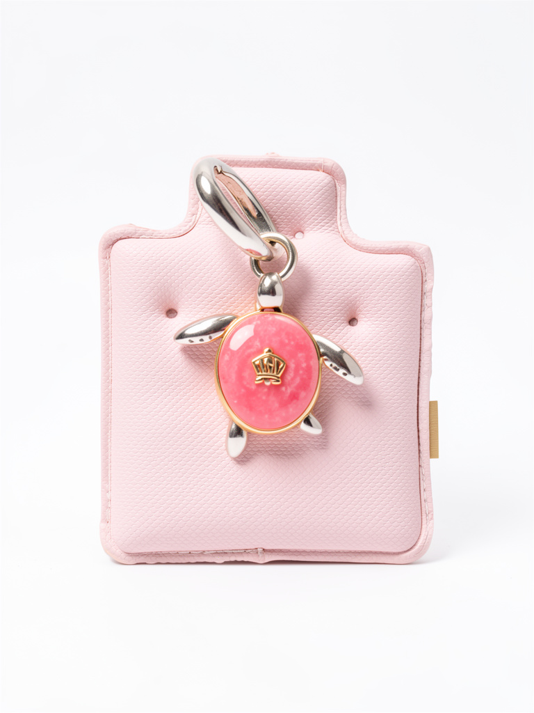 M13150 Charm Tortuga Rosa