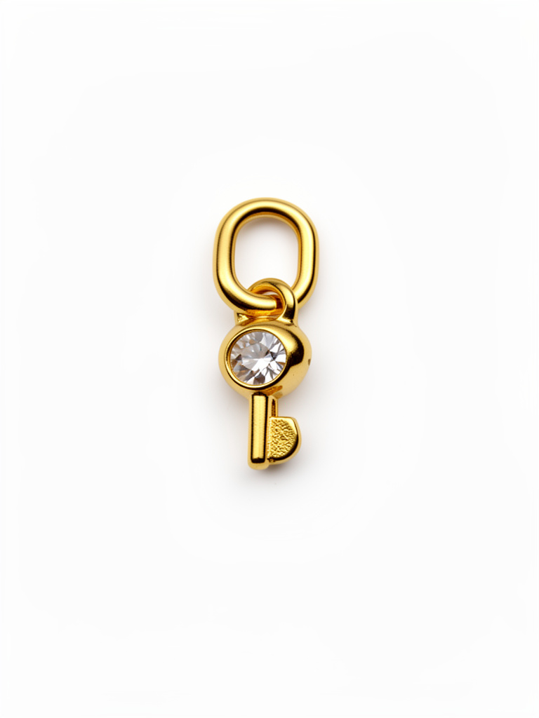 M12262 Charm llavecita Dorada