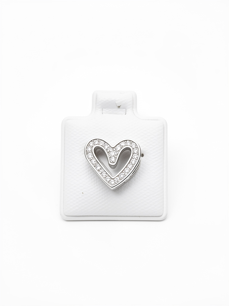 M1594 Charm Corazon Zirconia