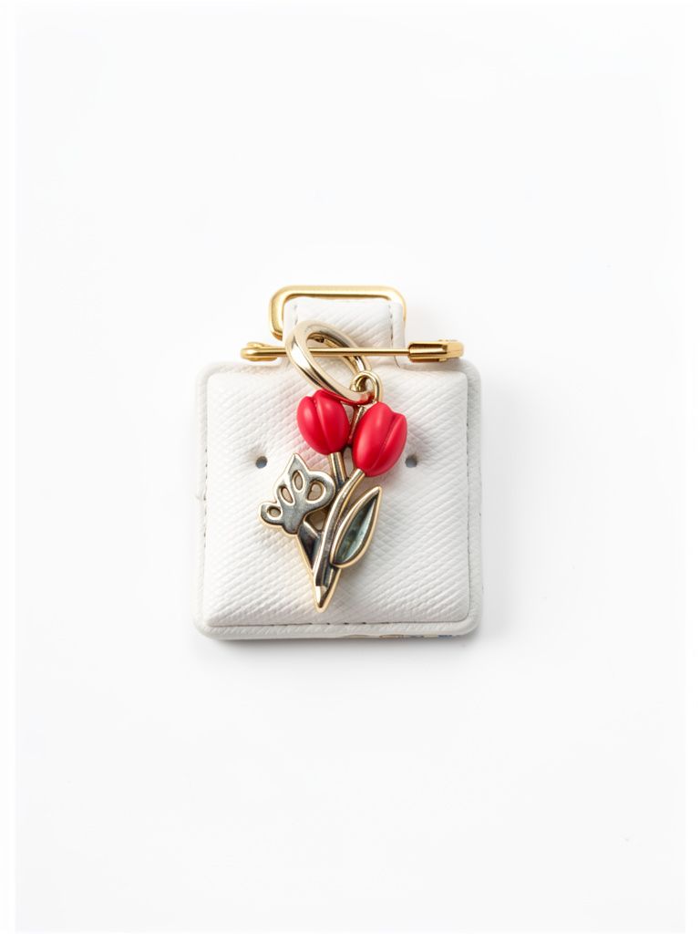 M12207 Charm 2 tulipanes