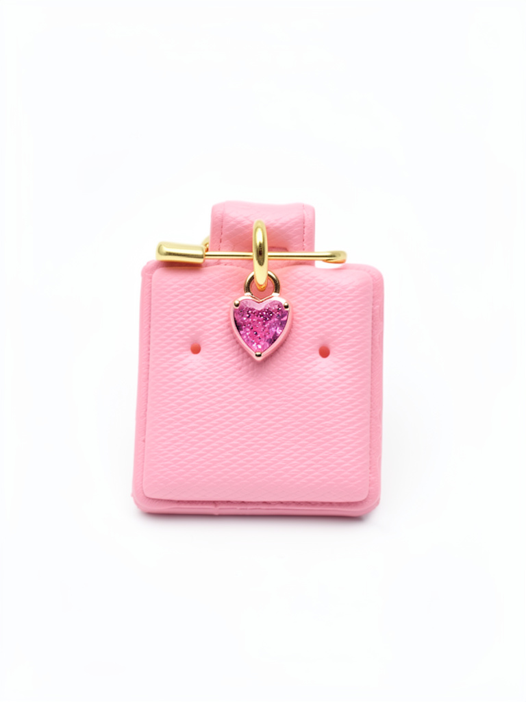 M12265 Charm corazoncito rosa