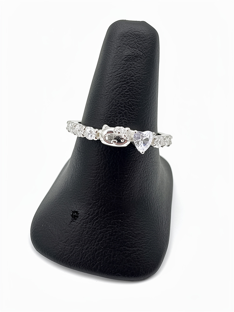 M97#9 Anillo Kitty Zirconia