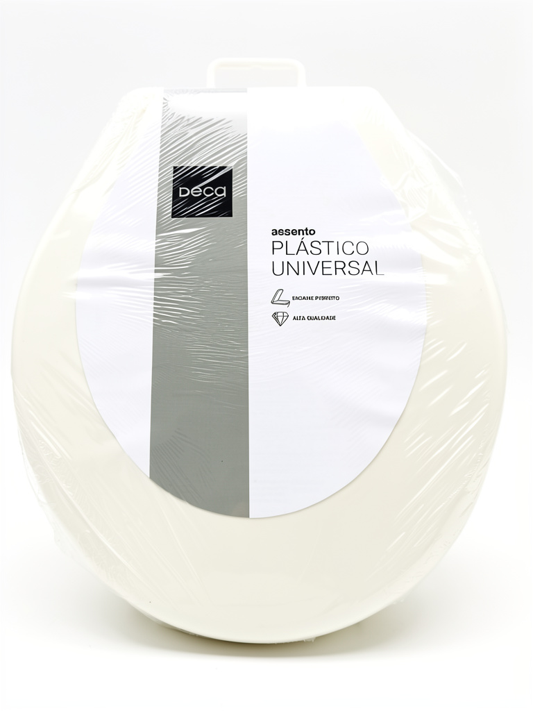 DECA IZY ASIENTO DE PLASTICO SIN CAÍDA LENTA BLANCO