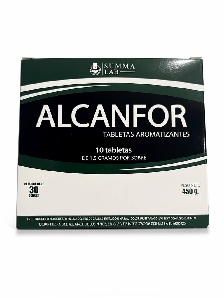 Alcanfor tabletas
