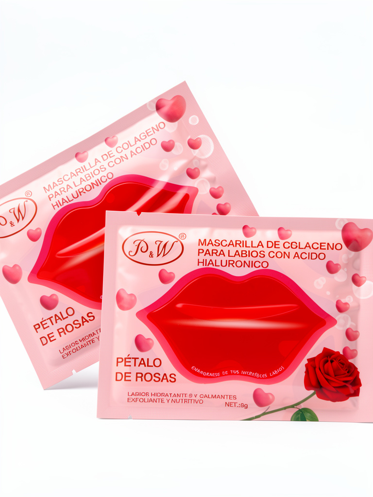 Parches para labios hidratante