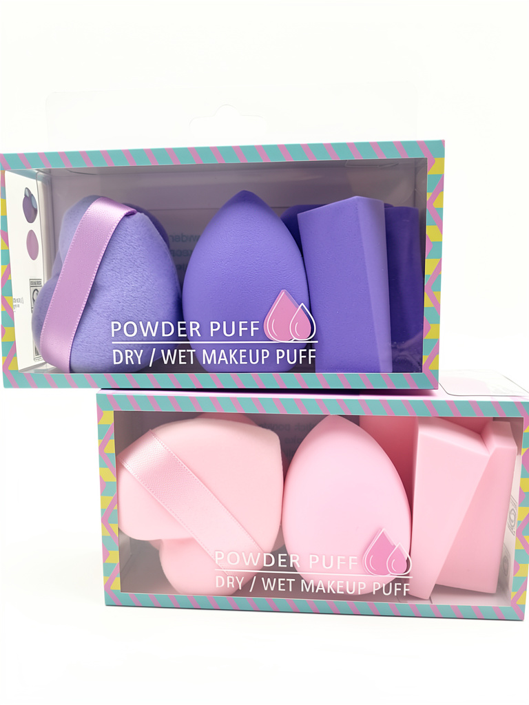 Set Borlas y Beauty blender