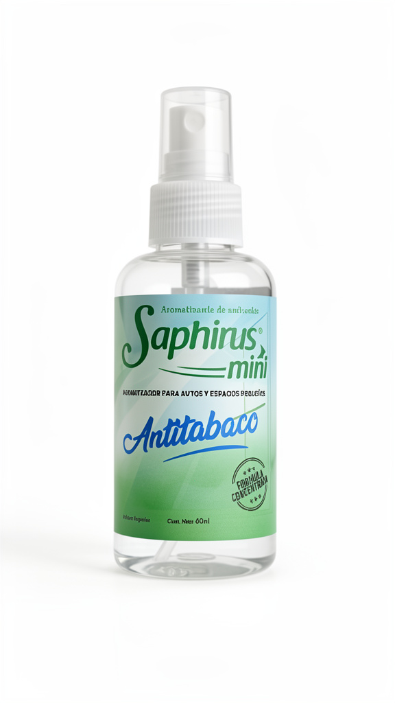 Saphirus Aromatizador mini Antitabaco