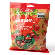 CARAMELO DURO MORANGO FRESA 250G
