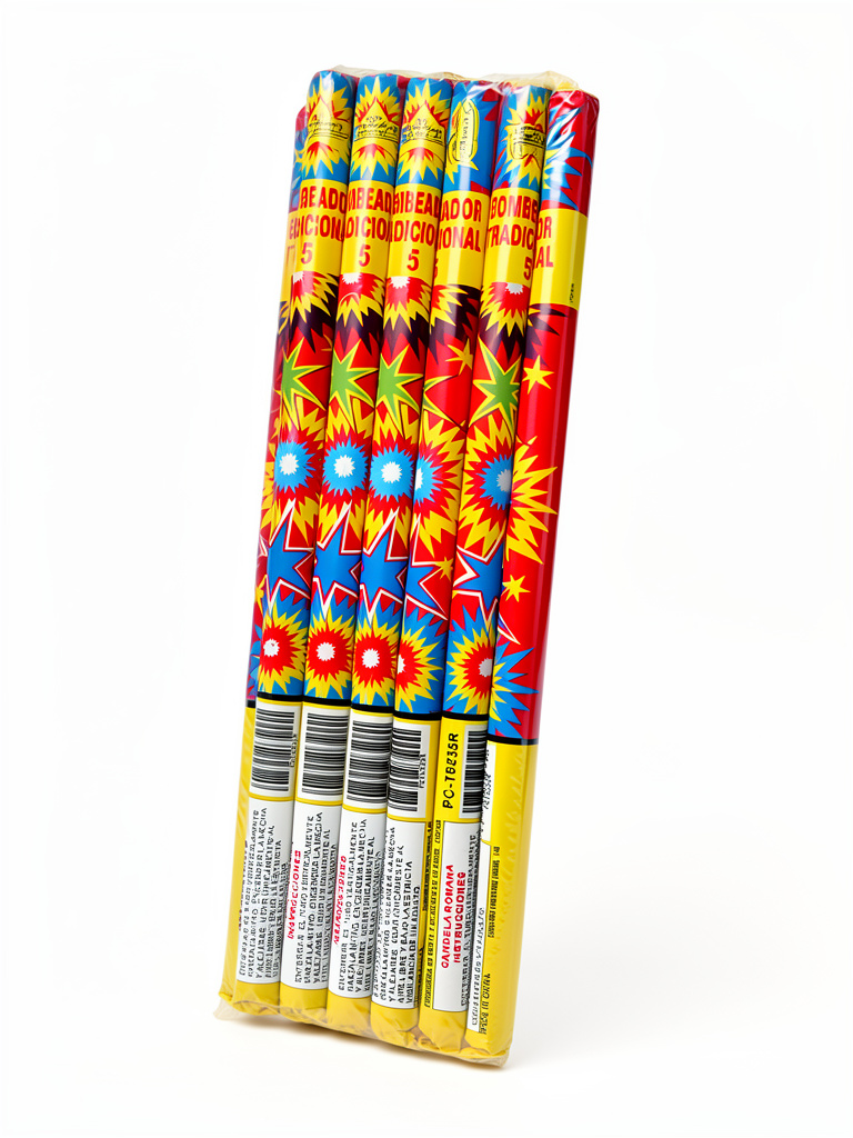 7 COLORES TRADICIONAL 5 TIROS X12