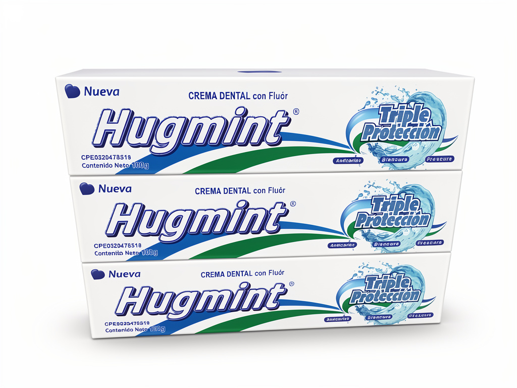 CREMA DENTAL HUGMINT TRIPLE P 12X100ML