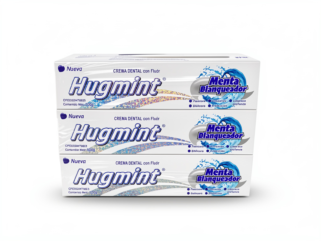 CREMA DENTAL HUGMINT BLANQUEADOR 12X100ML