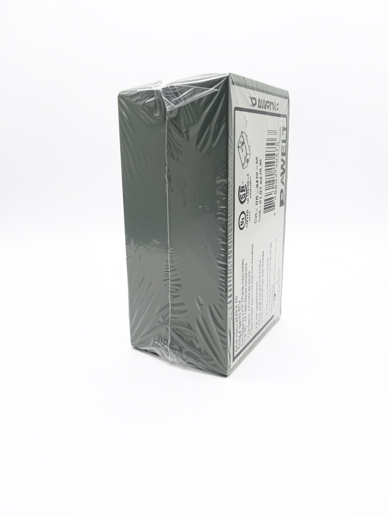 Caja rectangular Interperie 2 entradas de 1/2