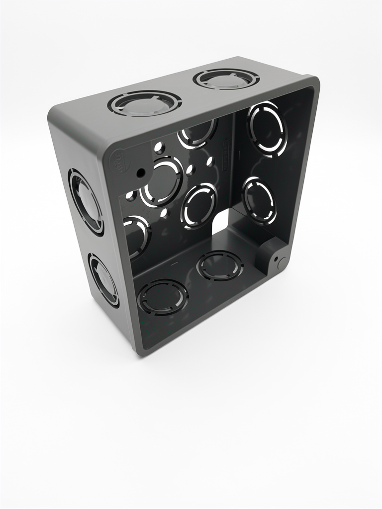 Caja cuadrada pvc amanco