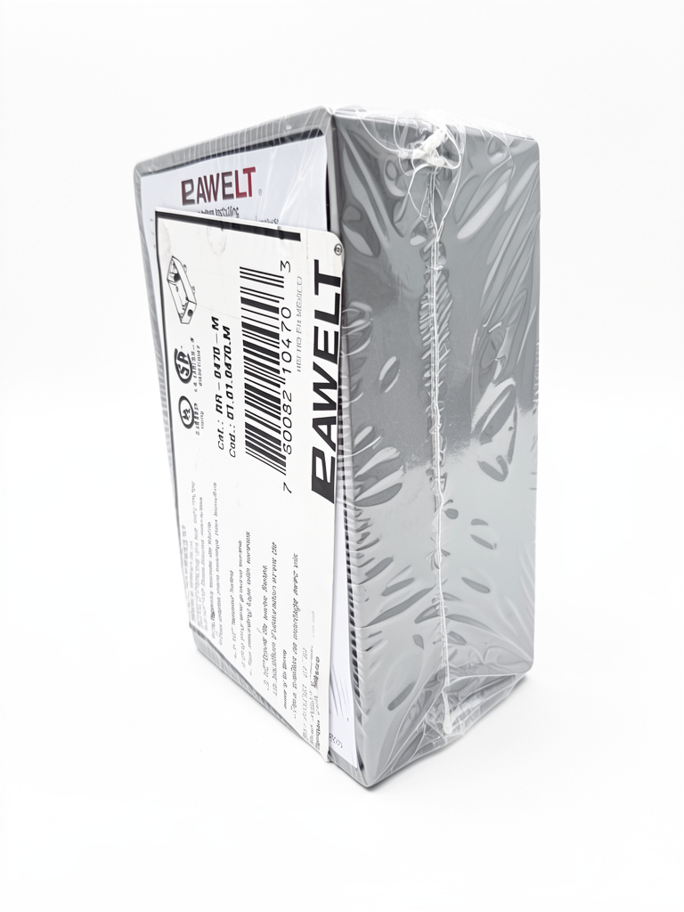 Caja rectangular Interperie 2 entradas 3/4