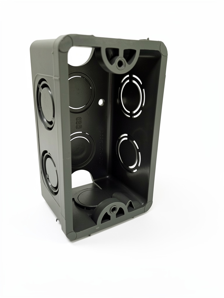 Caja rectangular pvc