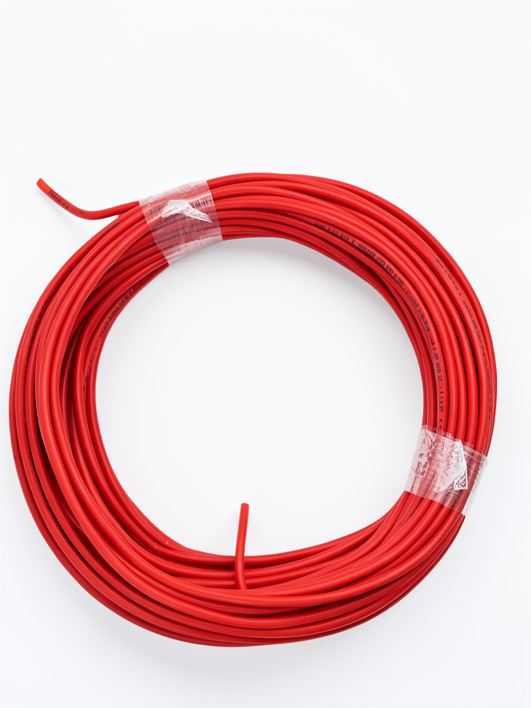 Metro de cable #12 Rojo