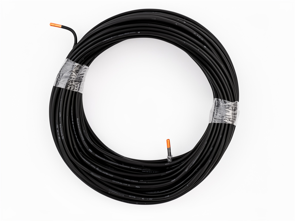 Metro de cable #12 Negro