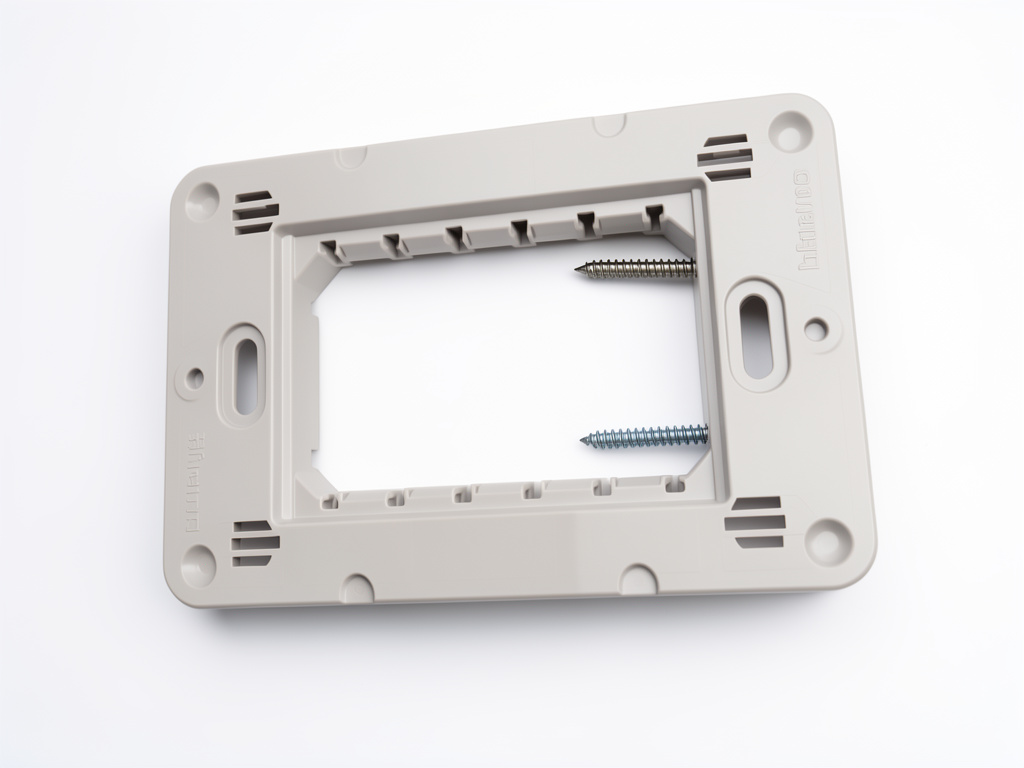 Soporte plástico 3 módulos matic go