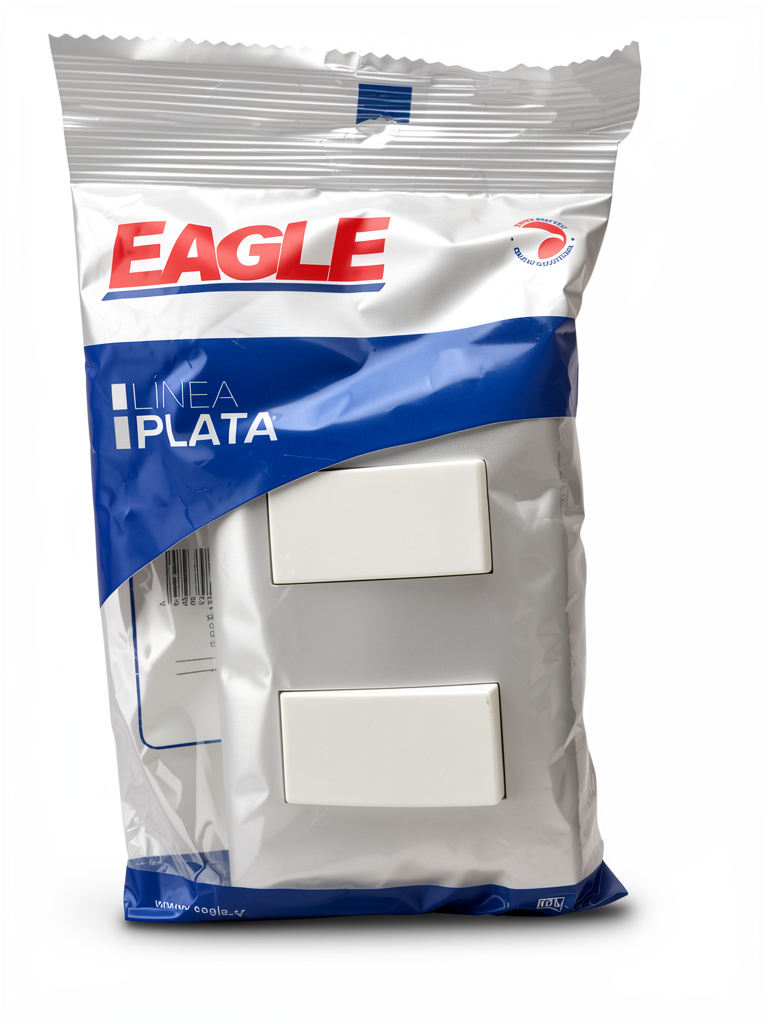 Toma doble polarizado linea plata