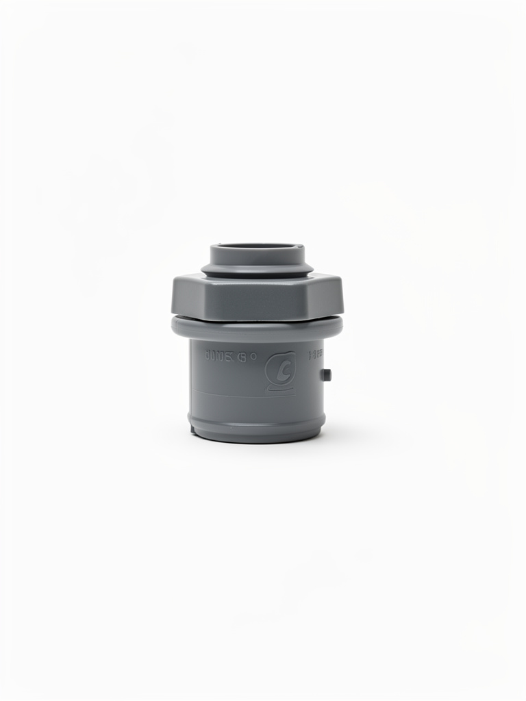 Conector recto pvc conduit de 1/2