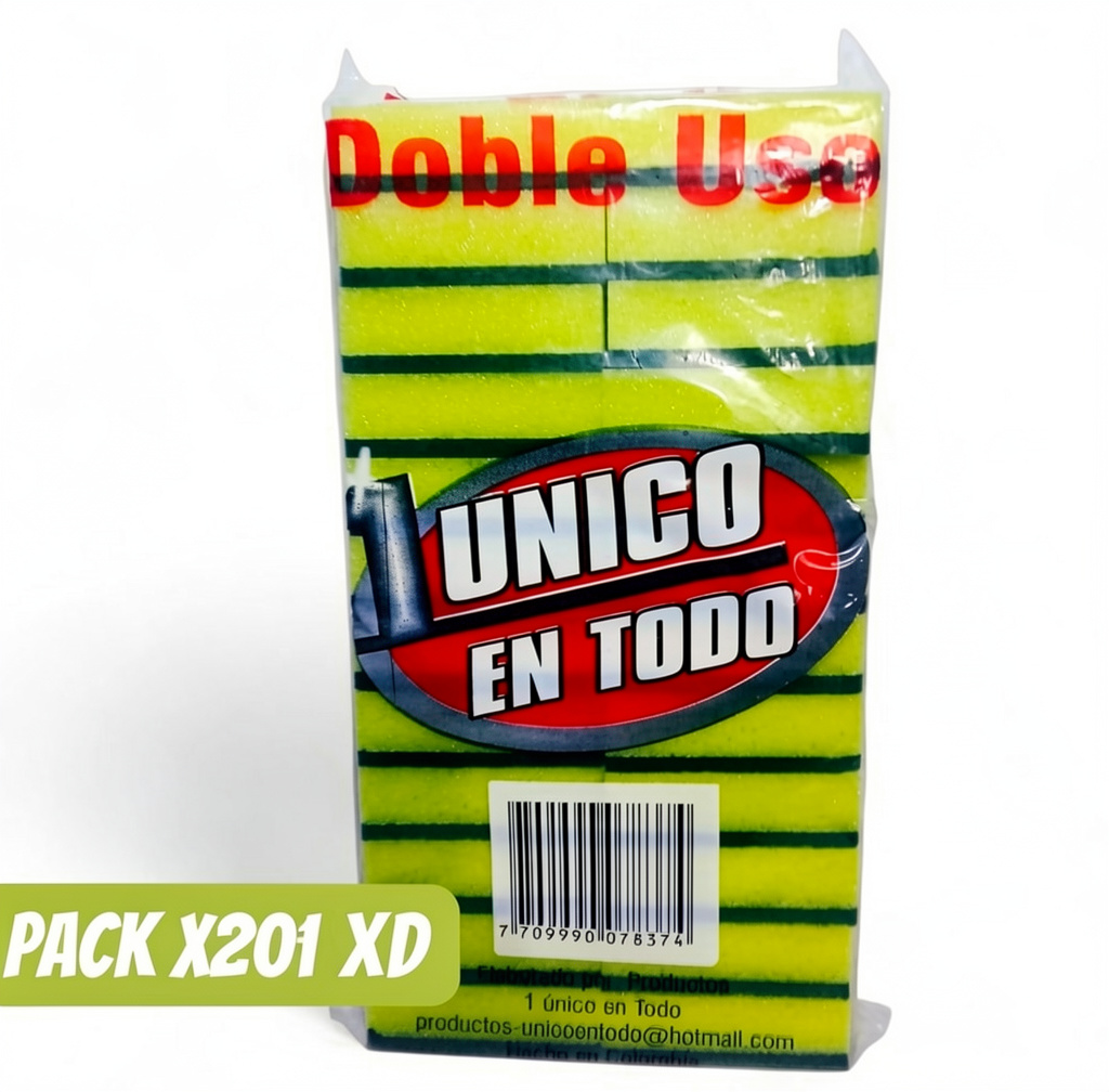 ESPONJA DOBLE USO X24 UND