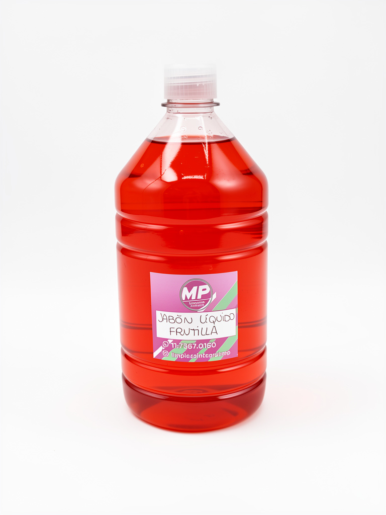 JABON LIQUIDO DE MANOS FRUTILLA 1L