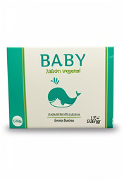 Jabón vegetal Baby 90g.