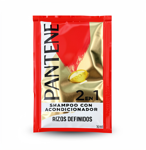 Pantene Rizos definidos 2 en 1 sobre