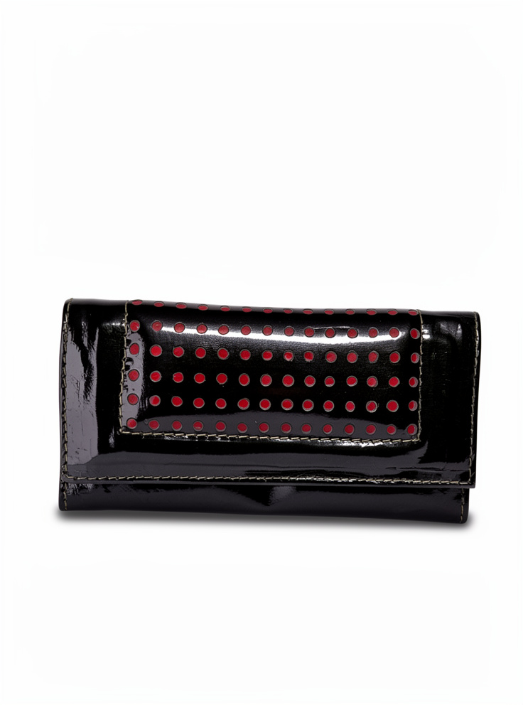 BILLETERA DAMA NEGRA (CHAROL)