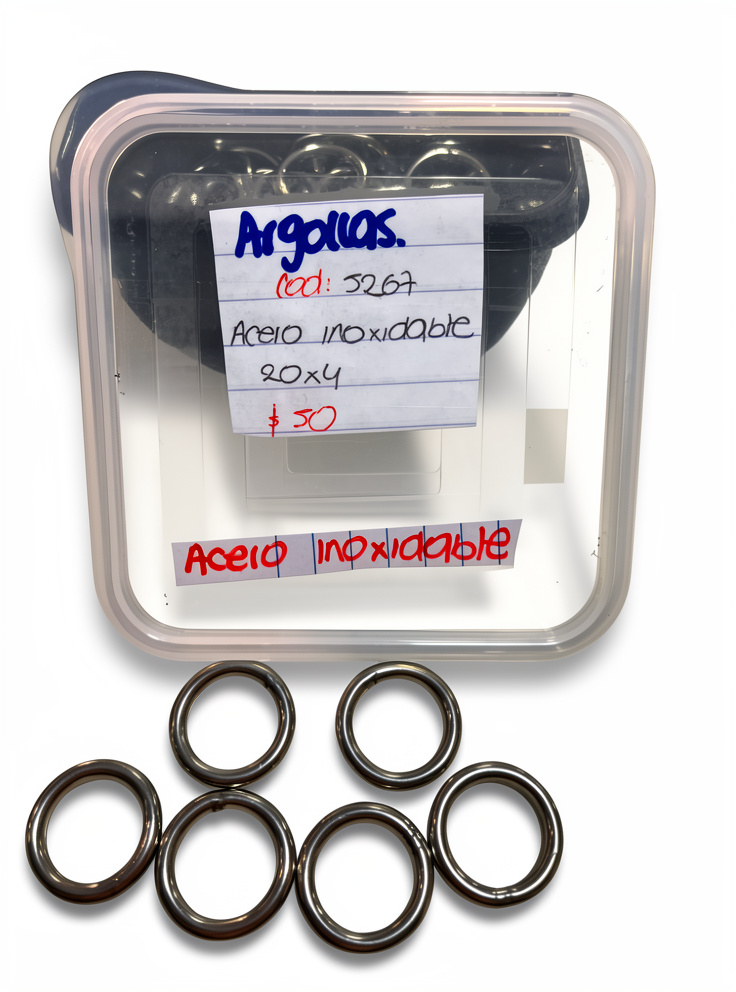 ARGOLLAS ACERO COD A5267