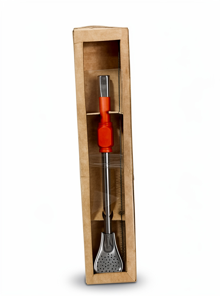 BOMBILLA CON LIMPIA BOMBILLA INOX BTS