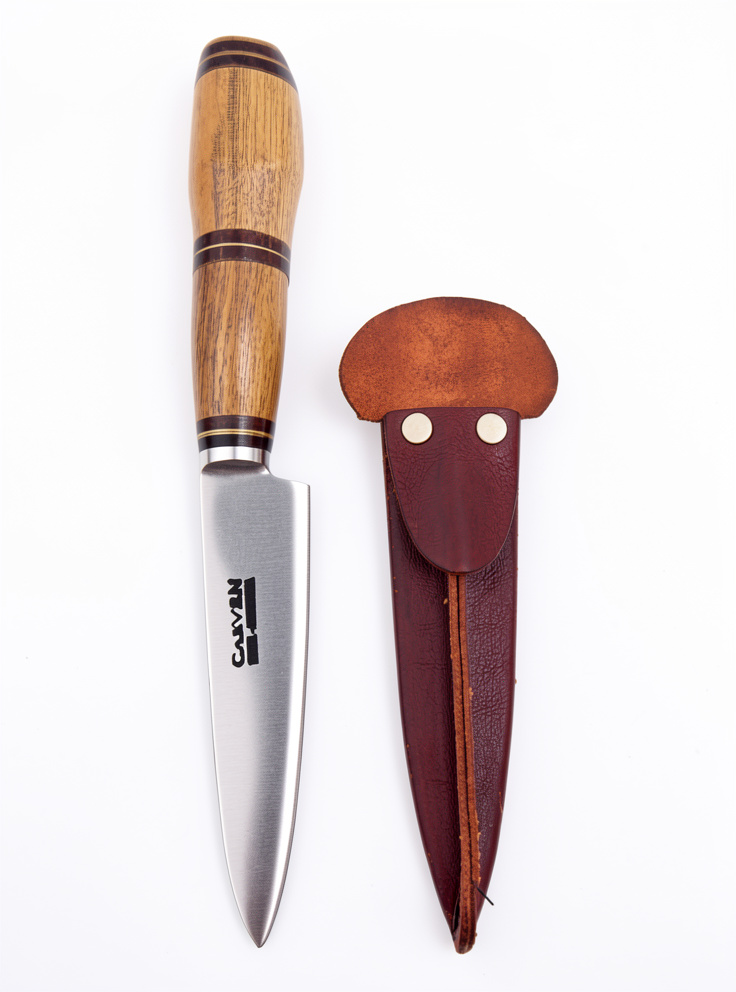 CUCHILLO 12 CM CABO MADERA