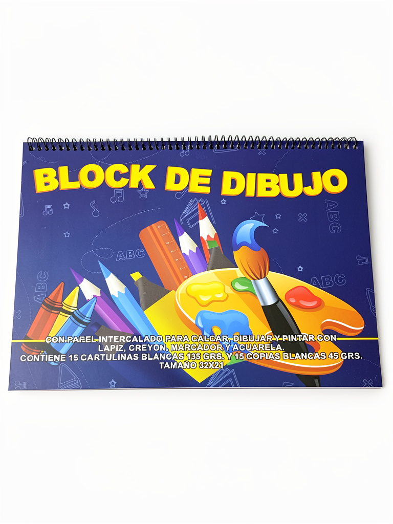 Block de dibujo 32x21