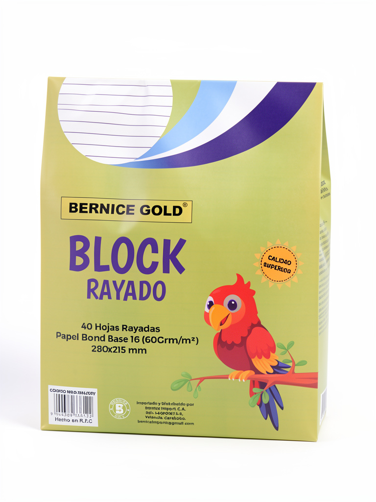 Bernice Gold Block rayado
