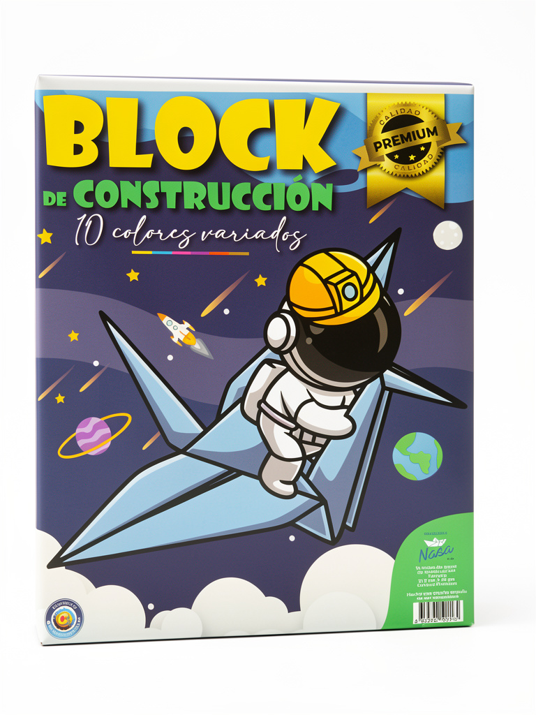 Block de construccion Natsu 10 colores
