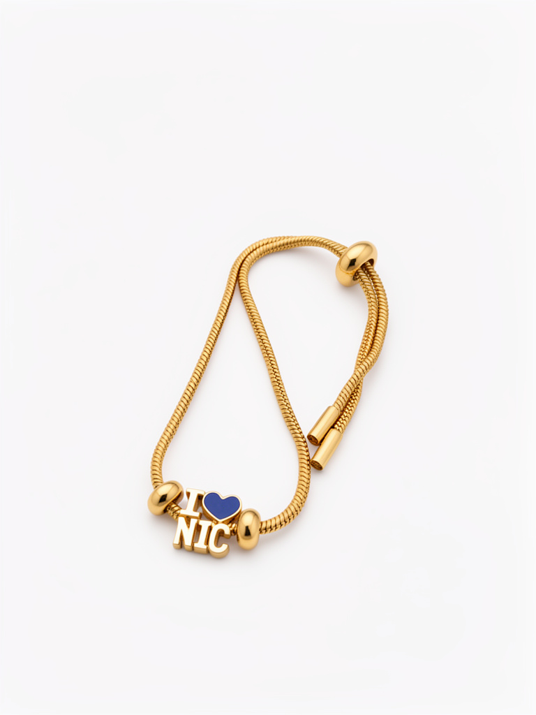 Pulsera dorada NIC