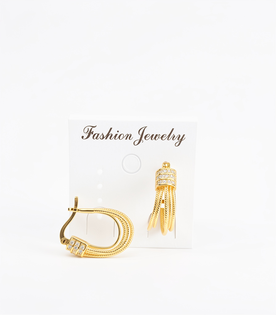 Fashion Jewelry aretes dorados