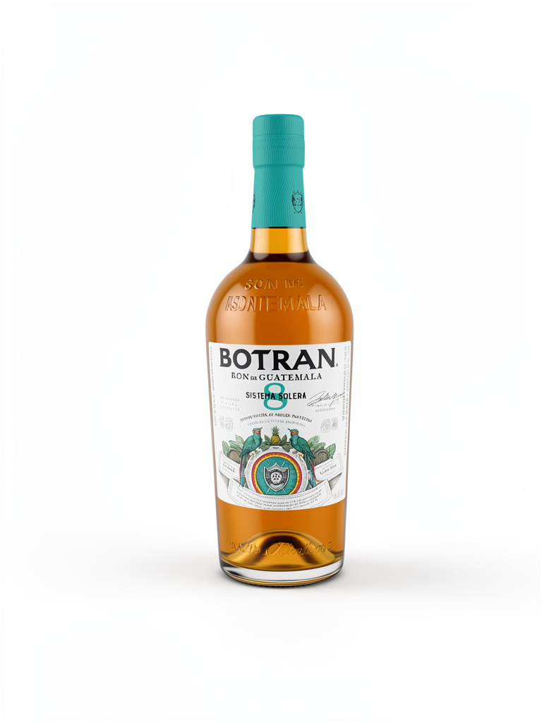 BOTRAN RON GUATEMALA SISTEMA SOLERA 8 AÑOS 750ml.