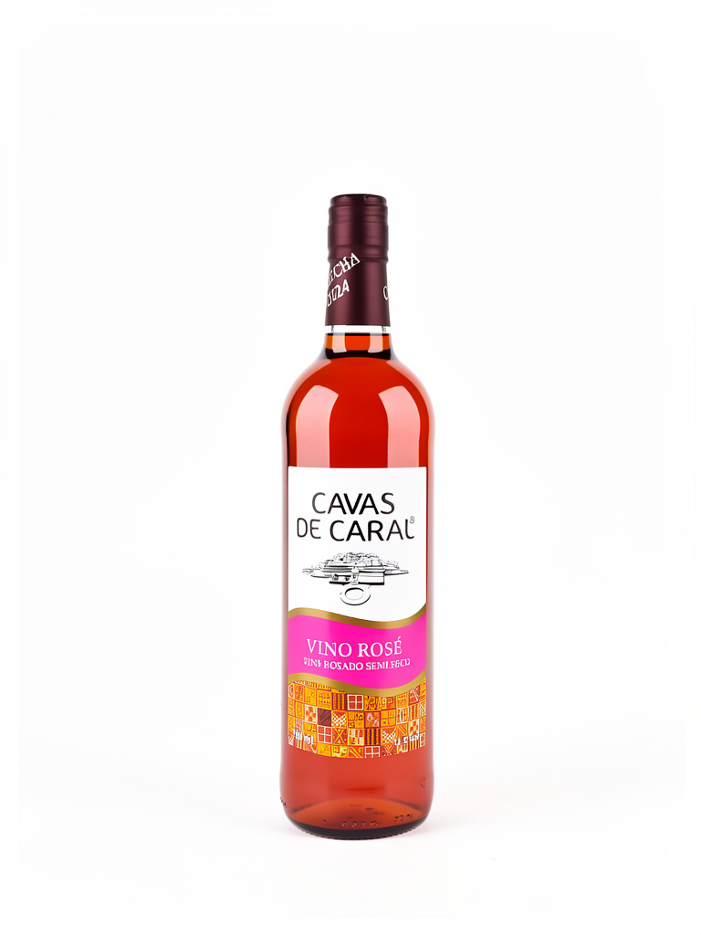 CAVAS DE CARAL VINO ROSÉ 750ml.