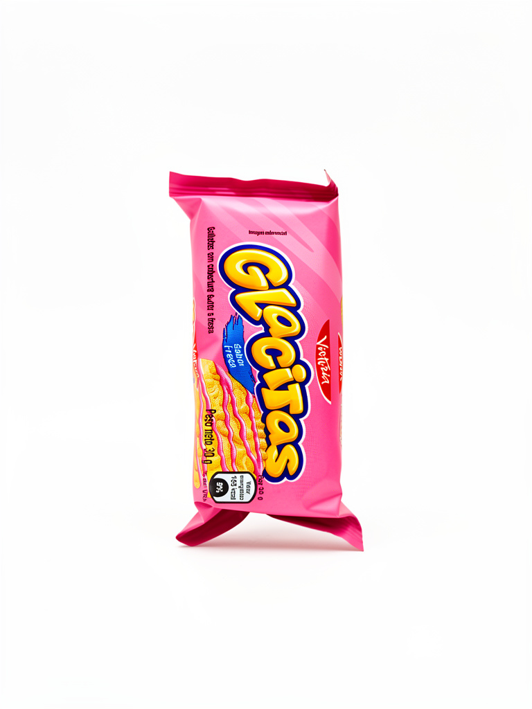 Galleta glasitas sabor fresa 32g
